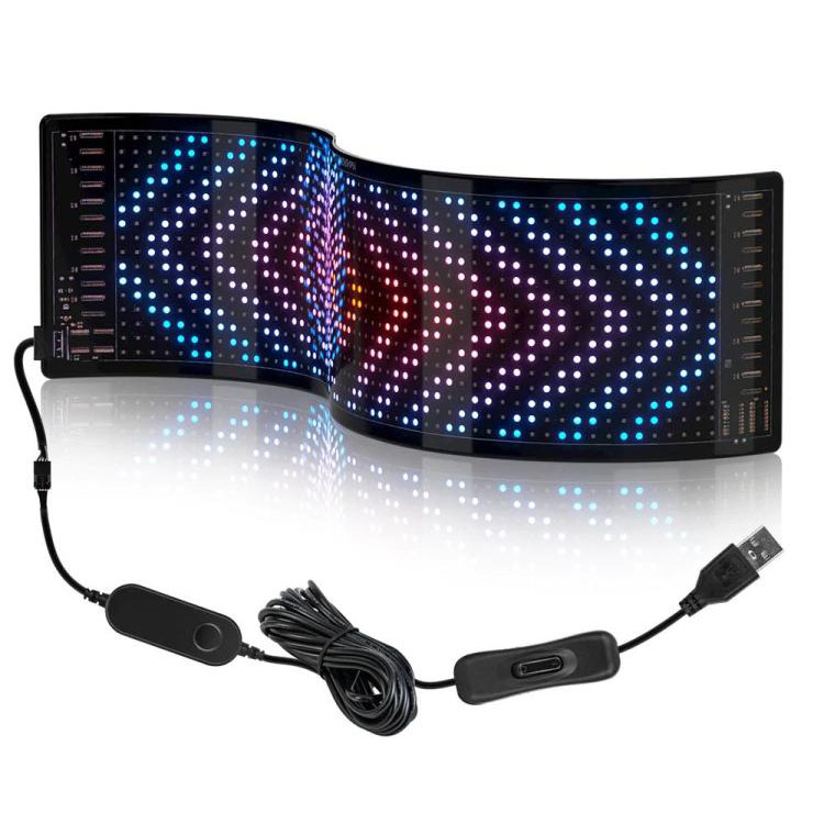 Ba al dago berrikuntzarik USB LED Matrix Pantailetan?