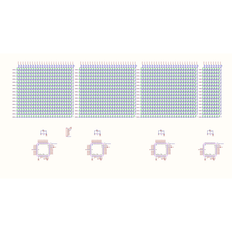 Ba al dakizu LED pantaila grafikoaren egituraren ezaugarriak?